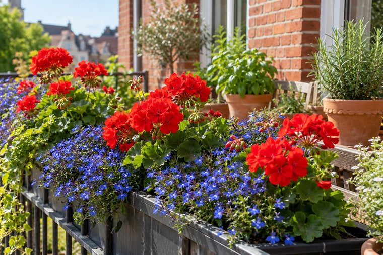 Balkon- und Kübelpflanzen: pflanzen, gießen, düngen