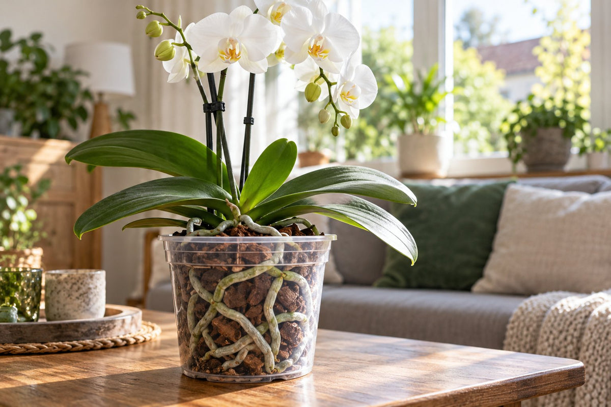 Orchideen umtopfen und pflegen