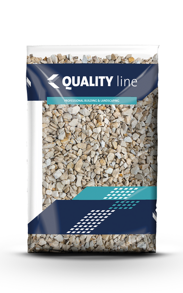 Quality Line Yellow Sun Marmor Splitt (8-16) 20kg