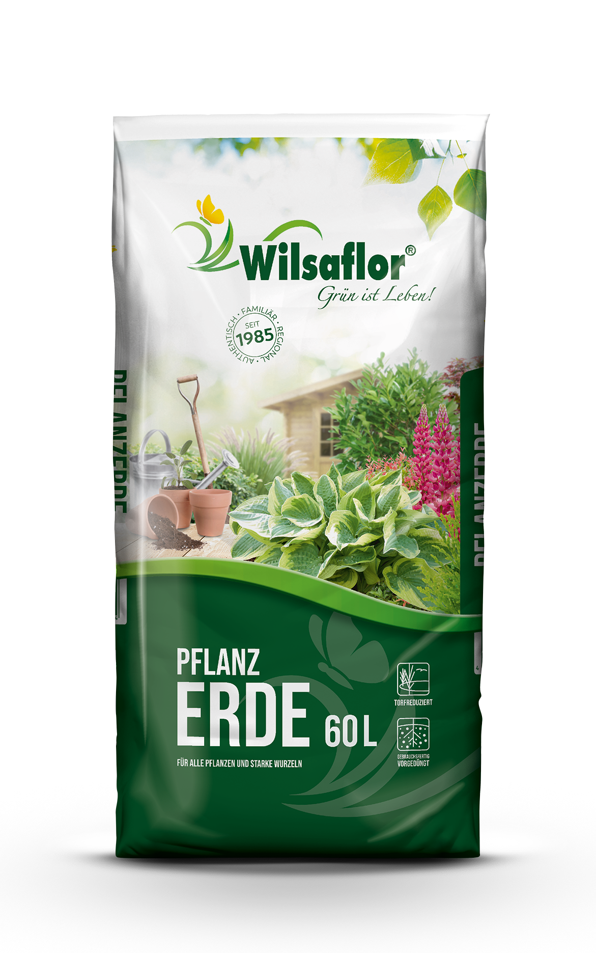 Wilsaflor® Pflanzerde – 60 l, Packshot