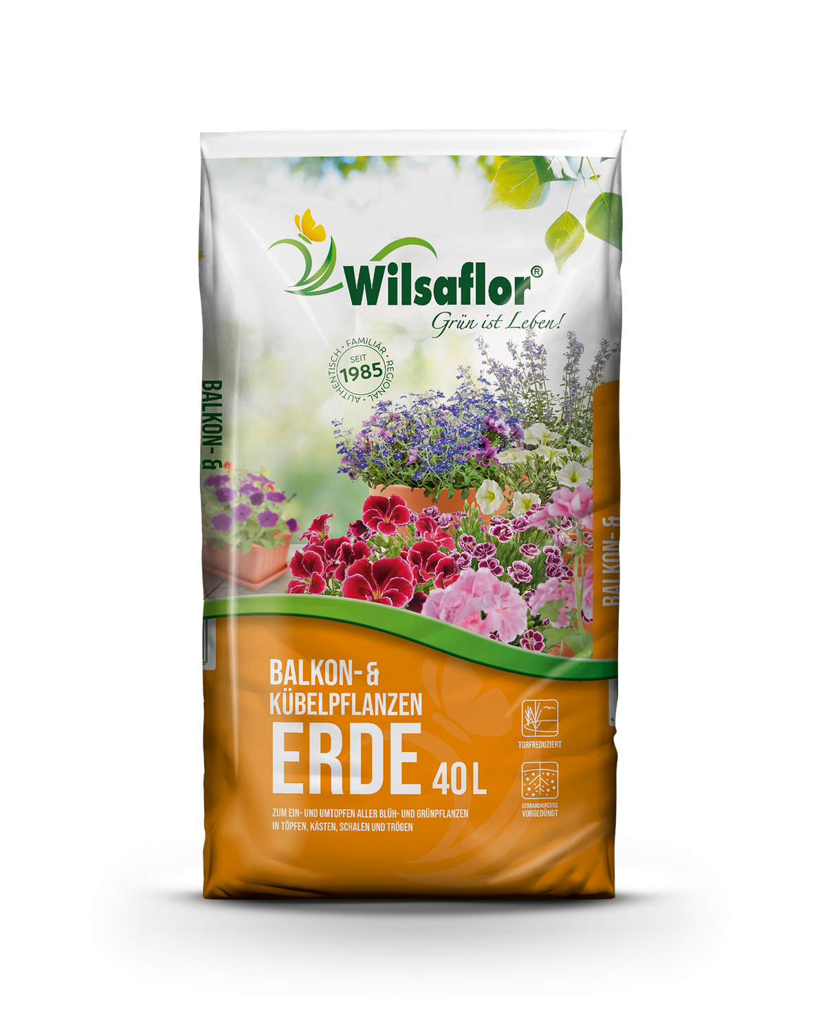 Wilsaflor Balkon- und Kübelpflanzenerde