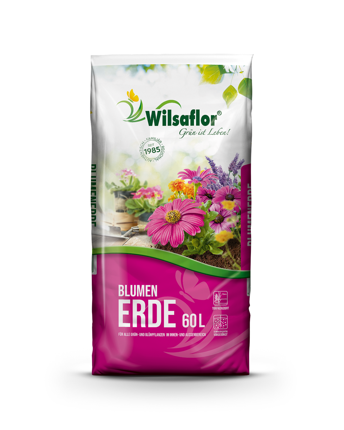 Wilsaflor Blumenerde im 60 l Sack