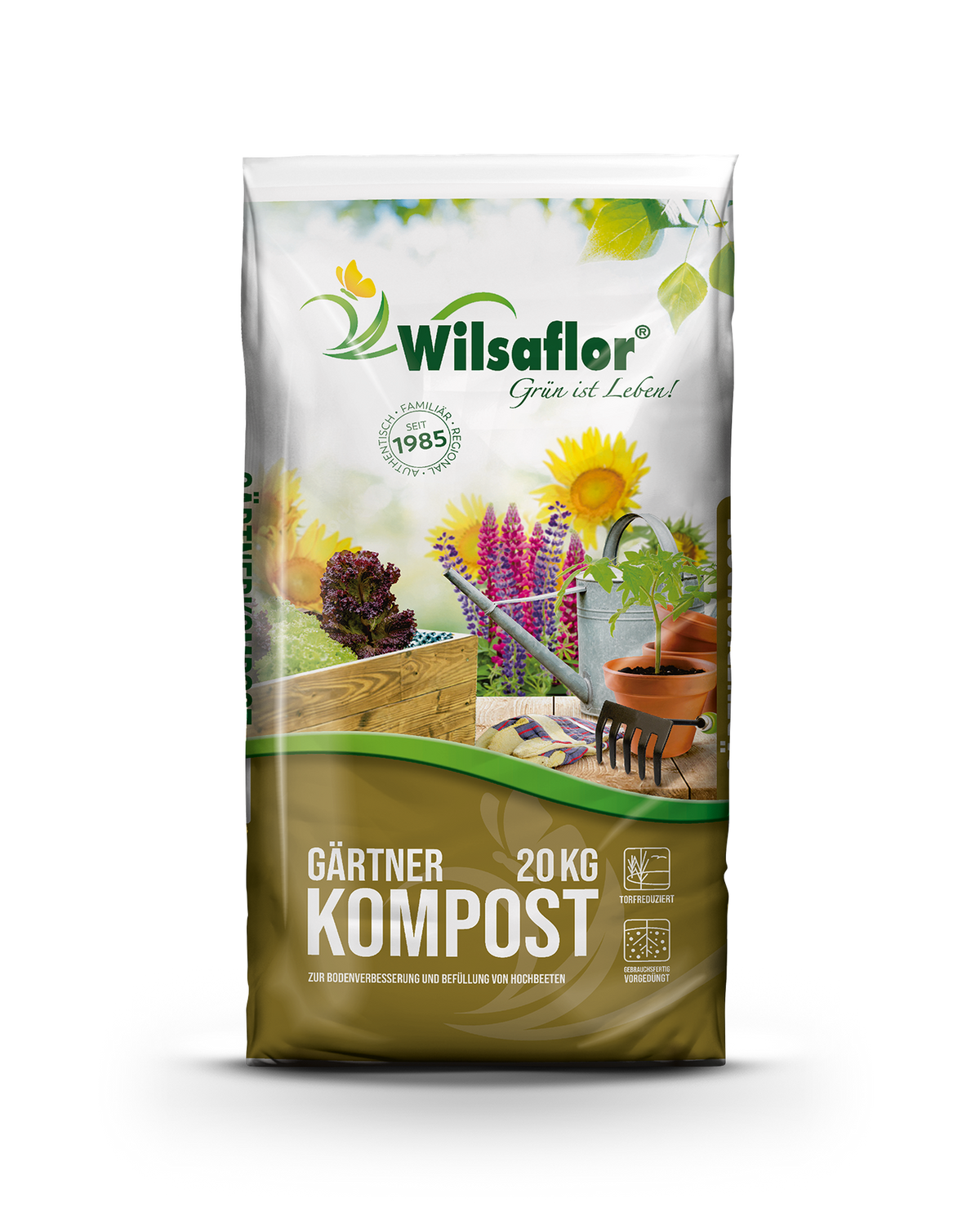 Wilsaflor Gärtnerkompost zur Bodenverbesserung
