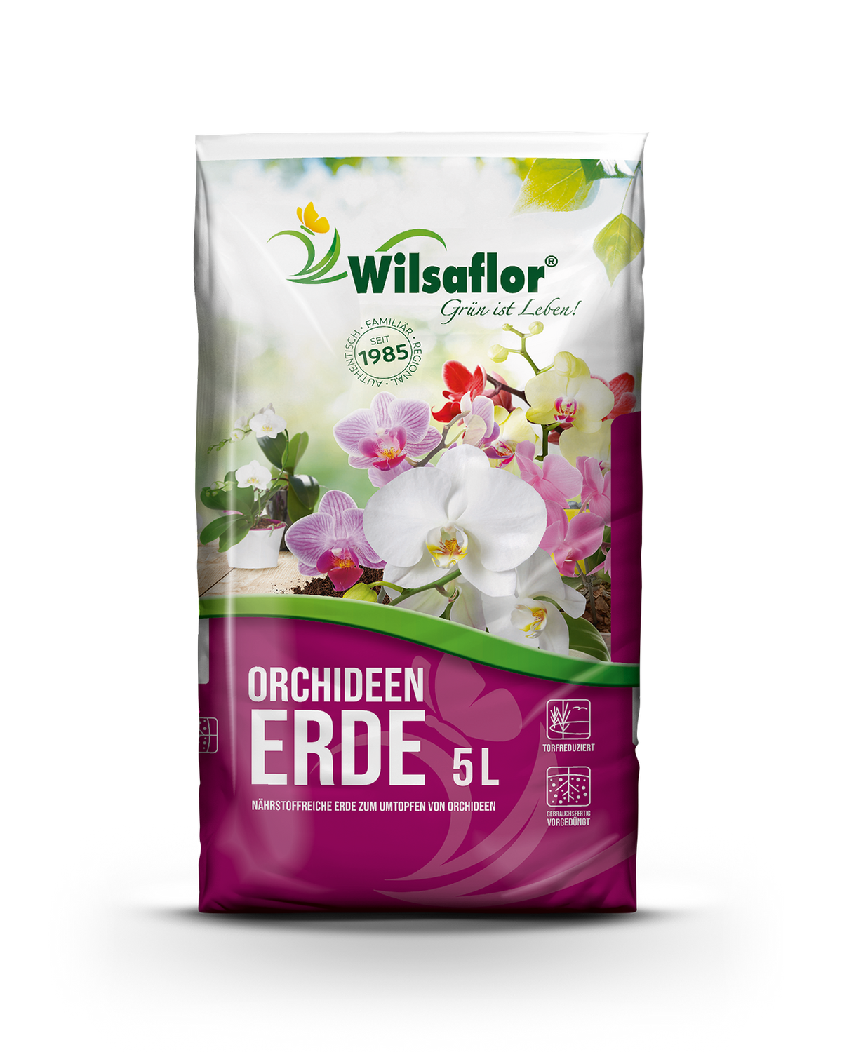 Wilsaflor Orchideenerde mit grober Struktur