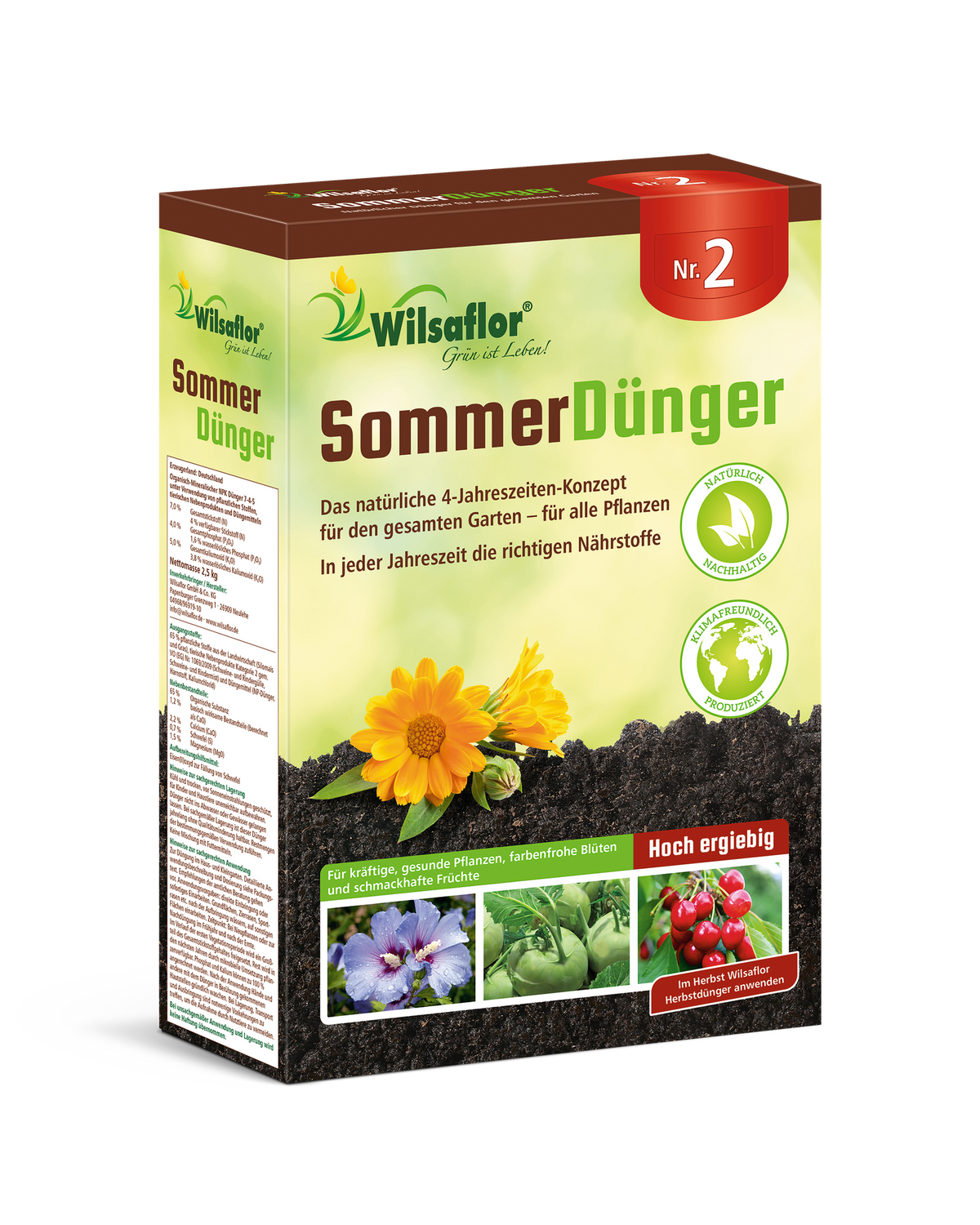 Wilsaflor Sommerdünger