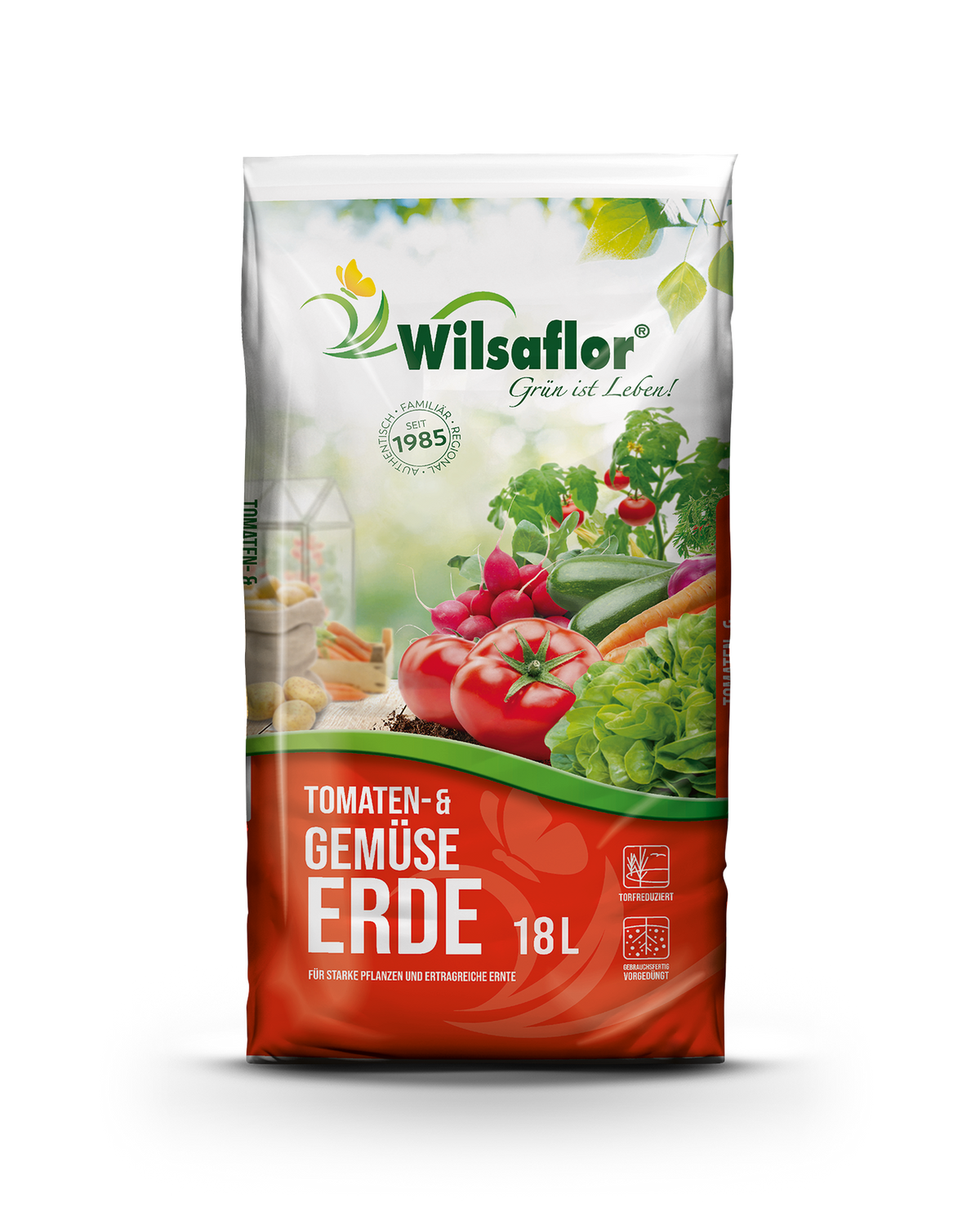 Wilsaflor Tomatenerde und Gemüseerde im Sack